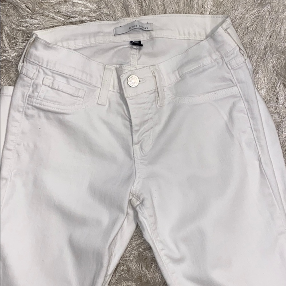 White Flying Monkey Skinny jeans
